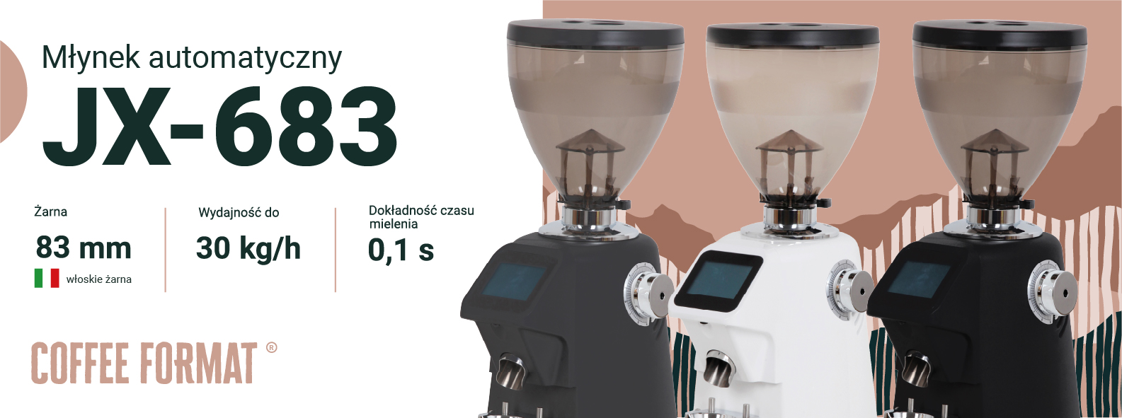 Młynek Coffee Format JX-683